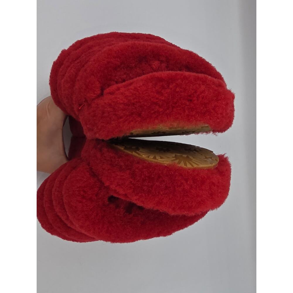 UGG Australia Fluffy Yeah Women's Slide Sandal, Size US 10 - Red - Picture 6 of 11